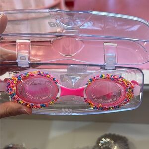 Bling2o pink sprinkles swim goggles